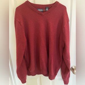 Men’s Chaps V Neck Sweater XL